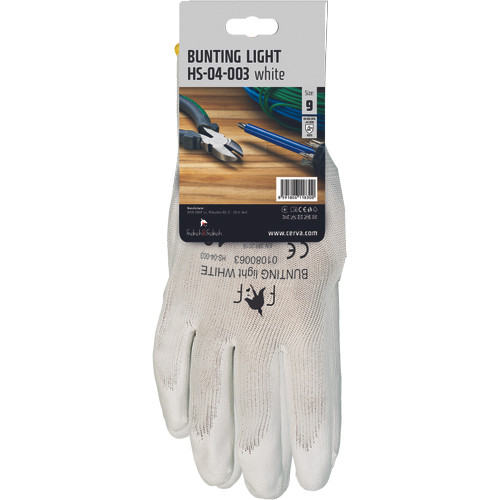 FF BUNTING LIGHT blister kesztyű fehér10