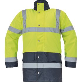 SEFTON kabát HV sárga/navy XXXL