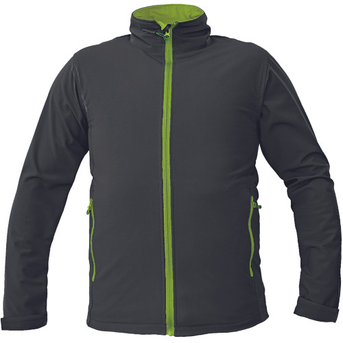 NAMSEN softshell kabát fekete S