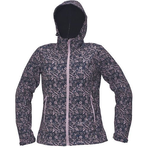 YOWIE PRINT softshell lila/navy XS