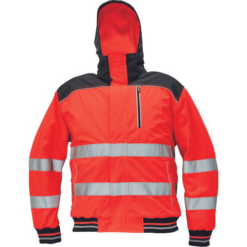 KNOXFIELD Hi-Vis pilóta dzseki piros XS