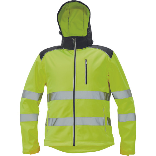 KNOXFIELD HV softshell dzseki sárga XS