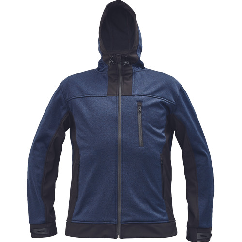 HUYER SOFTSHELL kabát navy S