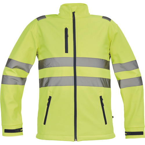 MURCIA HV SOFTSHELL kabát sárga M