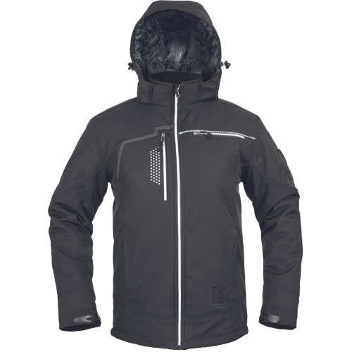 TAURUS téli softshell dzseki fekete 4XL