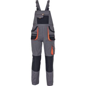 CARL mellesnadrág szürke-fekete 46