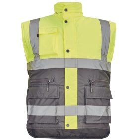 HELLIN HV mellény sárga/szürke XXL