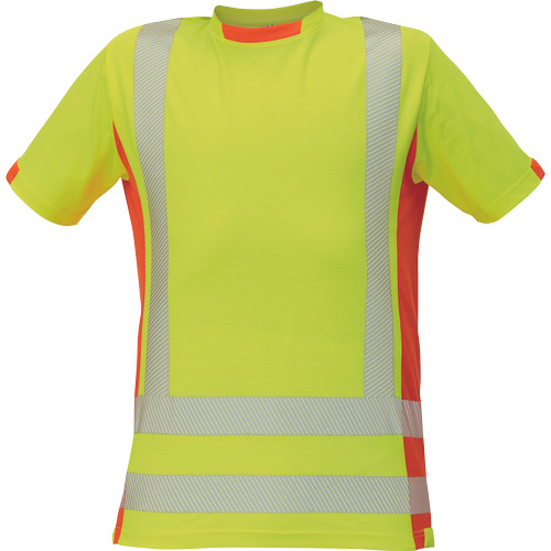 LATTON Hi-Vis póló sárga-narancs S