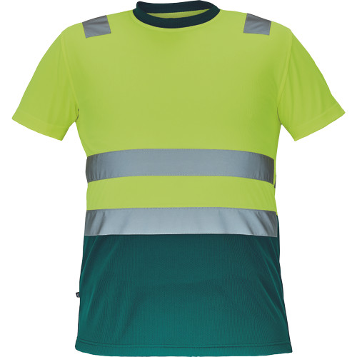 MONZON Hi-Vis póló sárga-zöld S