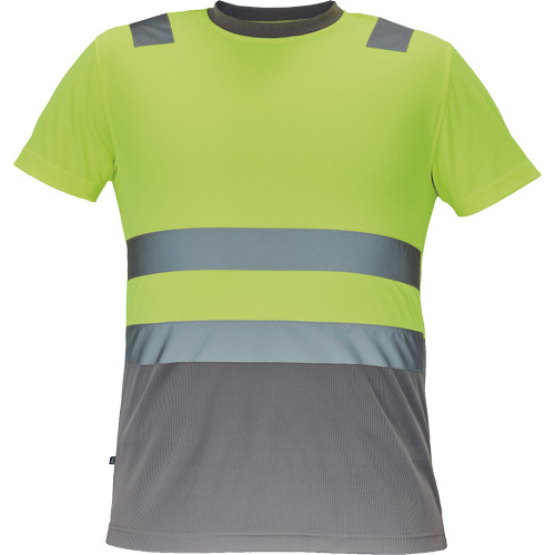 MONZON Hi-Vis póló sárga-szürke 2XL