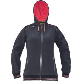 KNOXFIELD LADY kapuc.pulóver ant/pir XXL