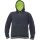 KNOXFIELD HOODIE antracit/sárga  XS