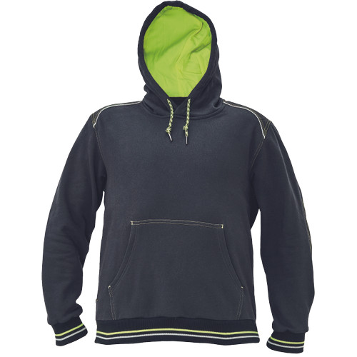 KNOXFIELD HOODIE antracit/sárga  XS