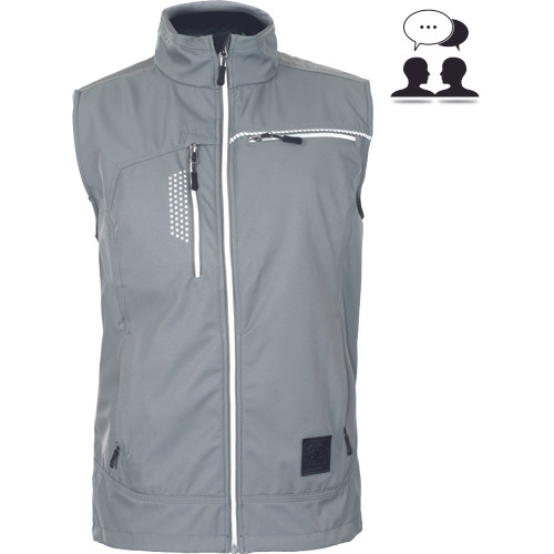 TAURUS softshell mellény szürke S