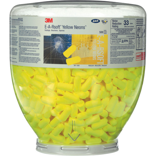 3M E-A-Rsoft Yellow Neon PD-01-002 500pr