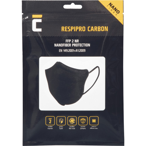 RespiPro Carbon FFP2 3db pormaszk - M