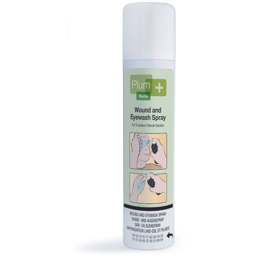 PLUM Wound&Eyewash Spray 0,9%  250ml